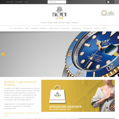 Blondi Gioielli SPA(Italy)|Timepeaks Watch Shop List