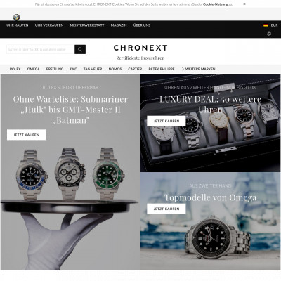 CHRONEXT Service Germany GmbH(Germany)|Timepeaks Watch Shop List