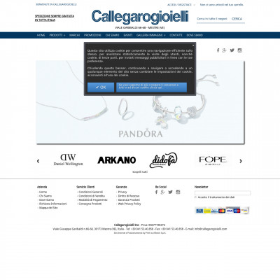Callegarogioielli(Italia)|Timepeaks Lista oggetti osservati (watchlist)