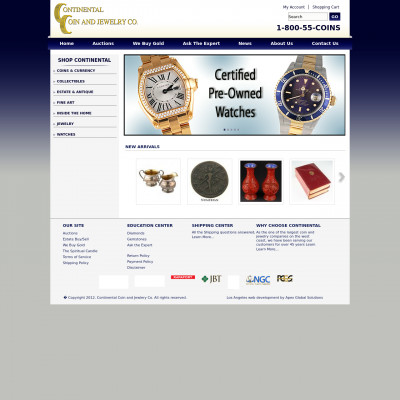 Continental Coin & Jewelry Co.