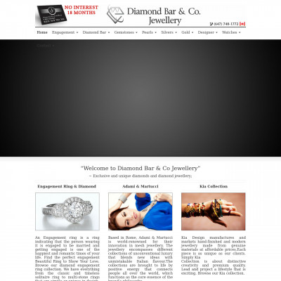 Diamond Bar & Co Jewellery