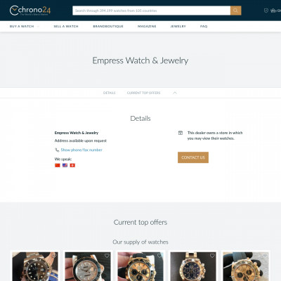 Empress Watch & Jewelry