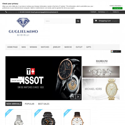 Guglielmino Gioielli srl(Italia)|Timepeaks Ver lista de tiendas