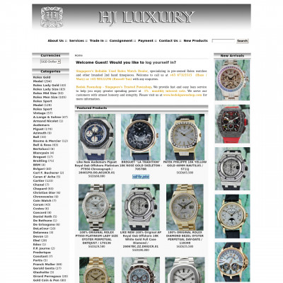 HJ Luxury Pte Ltd(Singapore)|Timepeaks Watch Shop List