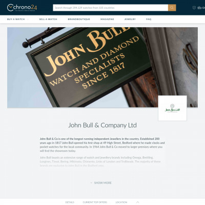 John Bull & Company Ltd