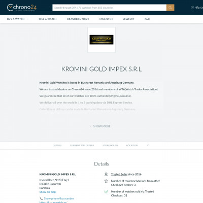 Kromini Gold Impex S.R.L.