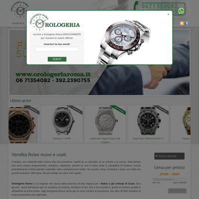 Orologeria Roma(Italy)|Timepeaks Watch Shop List