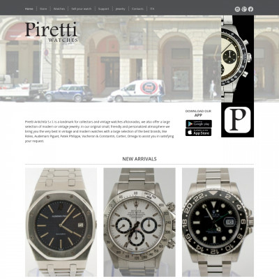 Piretti Antichità S.r.l.(Italia)|Timepeaks Lista oggetti osservati  (watchlist)