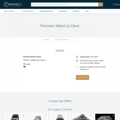 Precision Watch & Clock