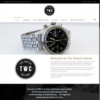 The Watch Culture(Australia)|Timepeaks Klokkebutikk Liste
